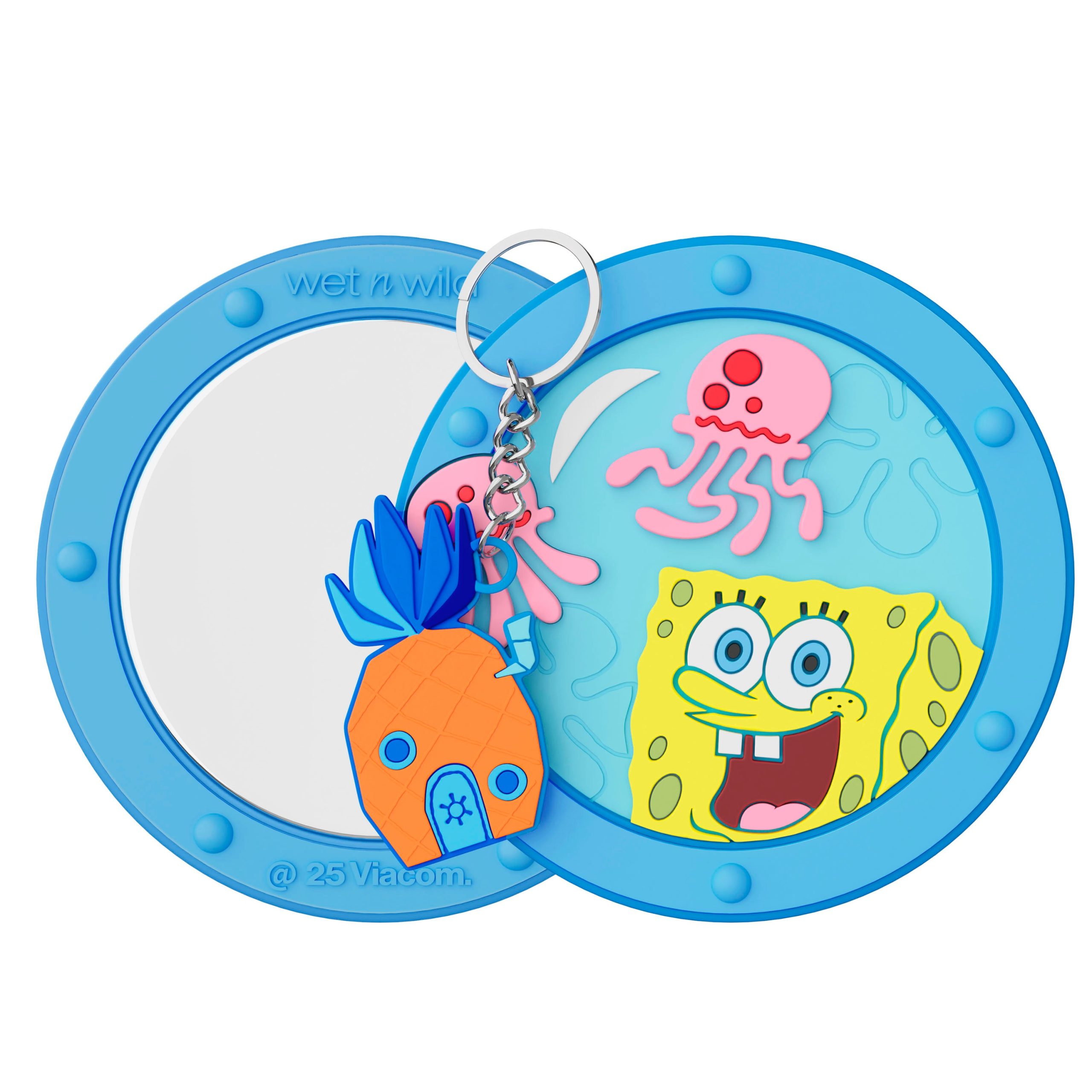 Always Looking Up Mirror and Keychain Set