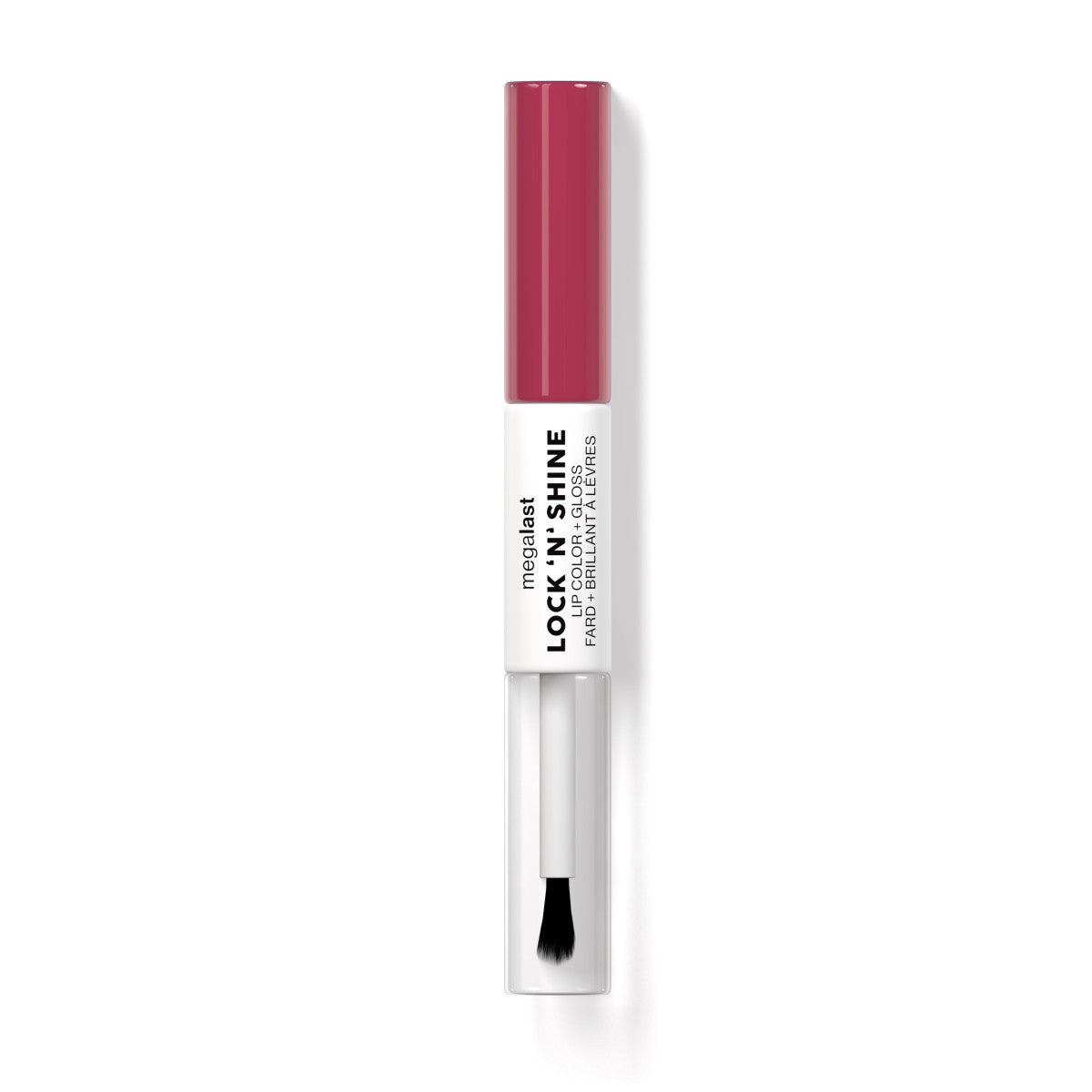Megalast Lock 'N' Shine Lip Color + Gloss | LA Pink - Image 2