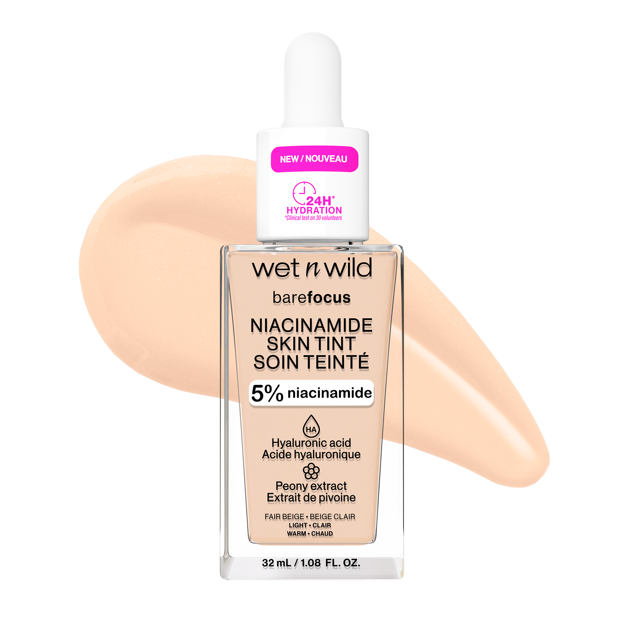Bare Focus Niacinamide Skin Tint | Fair Beige