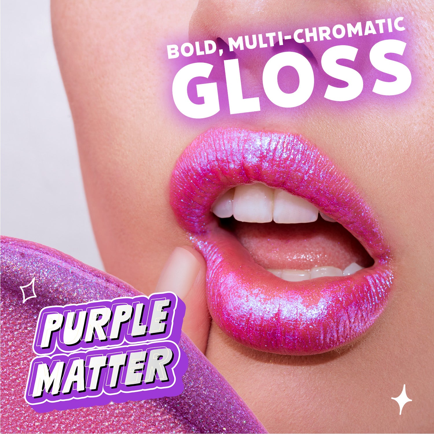 Chameleon Chrome Lip Foil | Purple Matter - Image 4