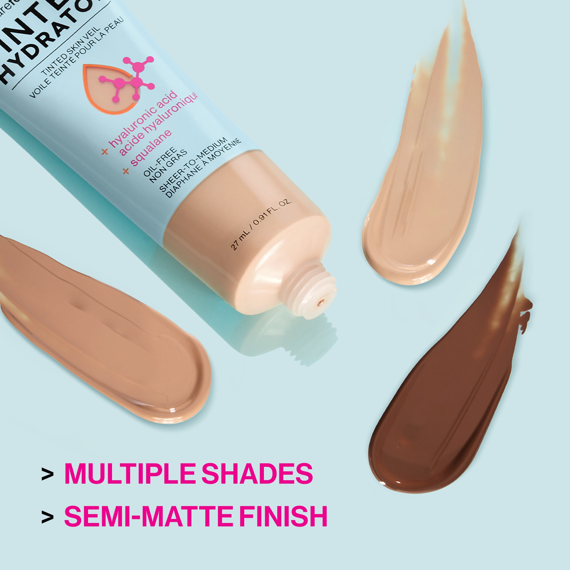 Bare Focus Tinted Hydrator Tinted Skin Veil | Tan Medium Deep - Image 6