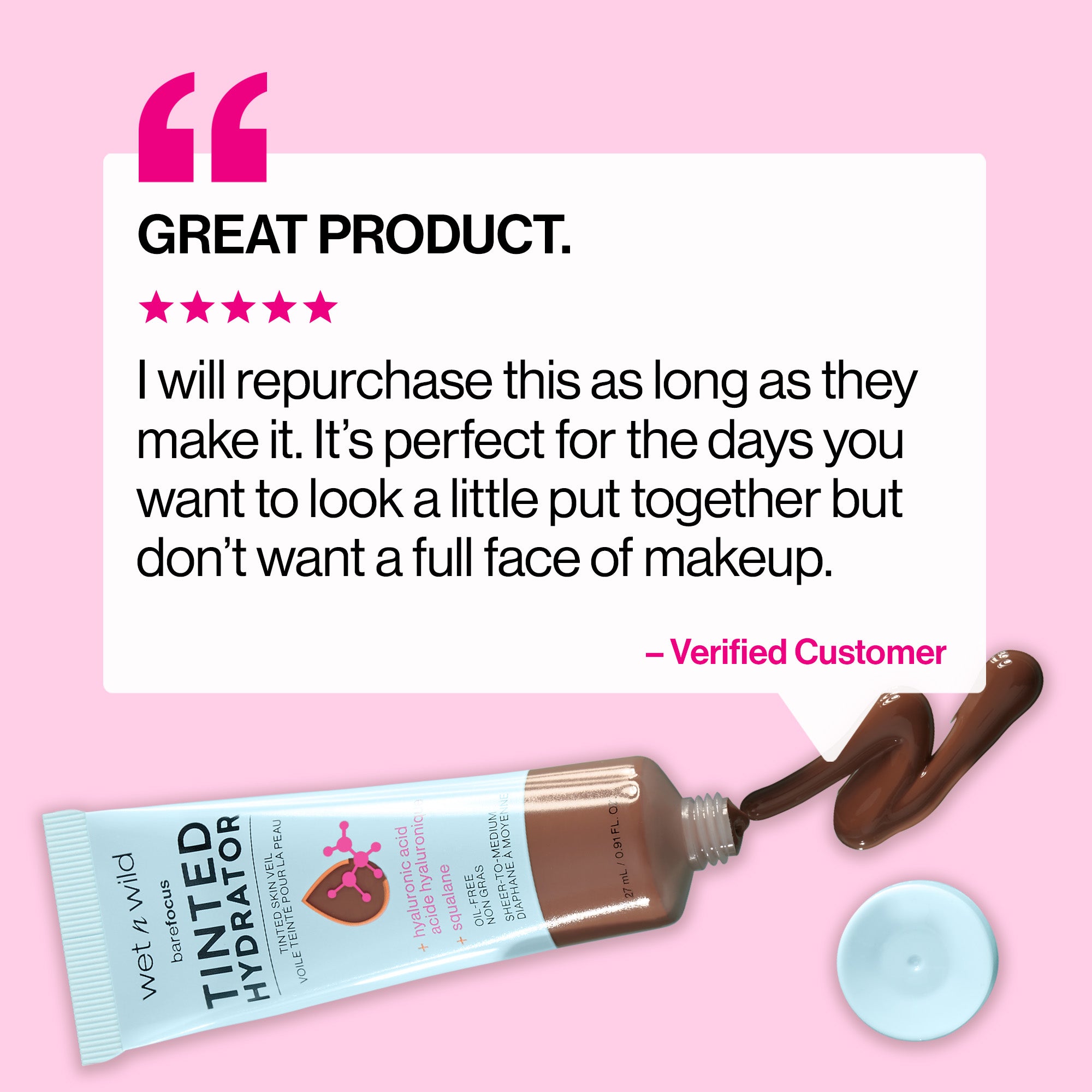 Bare Focus Tinted Hydrator Tinted Skin Veil | Porcelain - Image 8