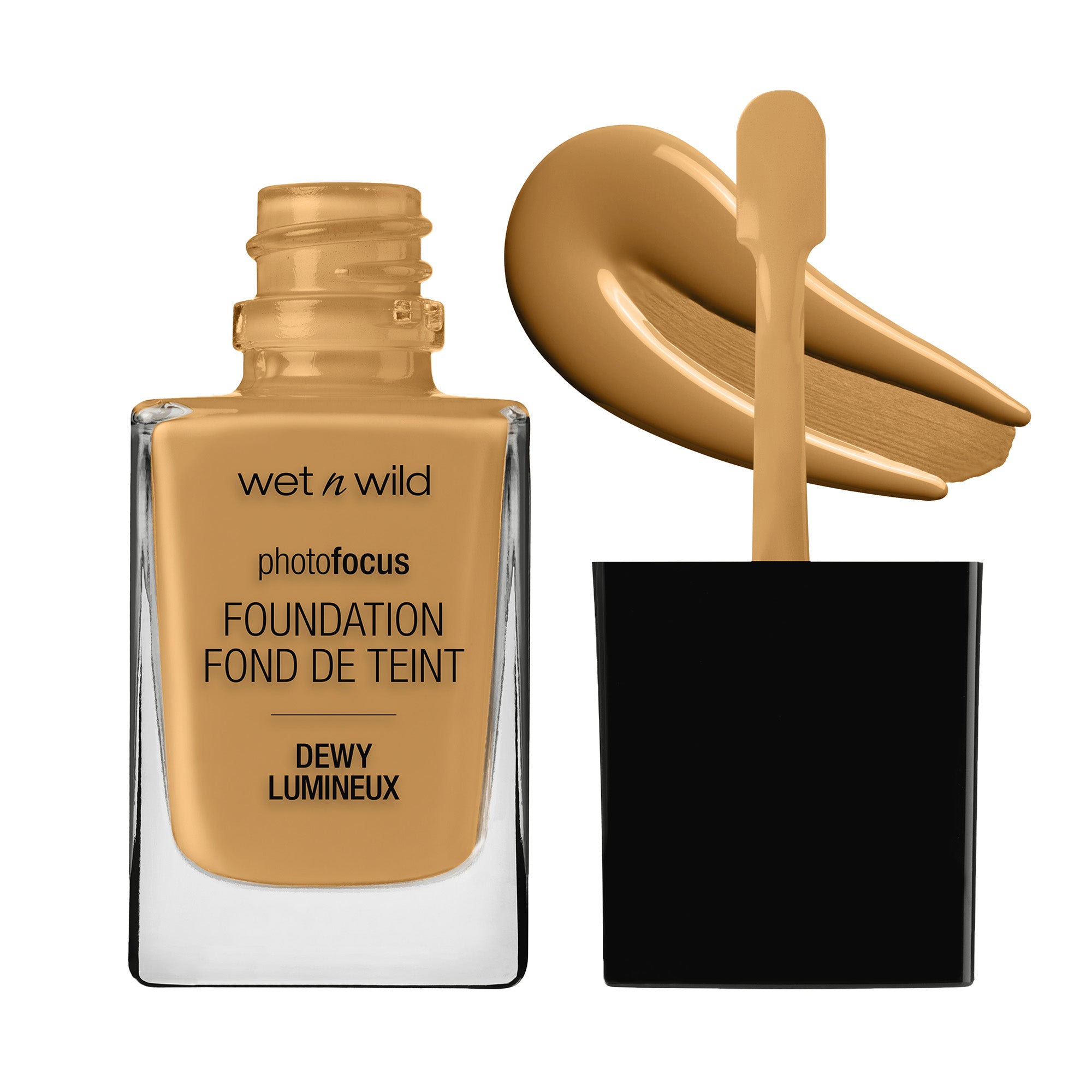 Photo Focus Dewy Foundation | Caramel